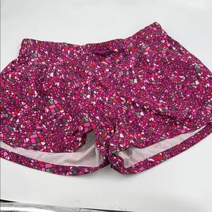lululemon Women's Pink Mosaic Shorts M